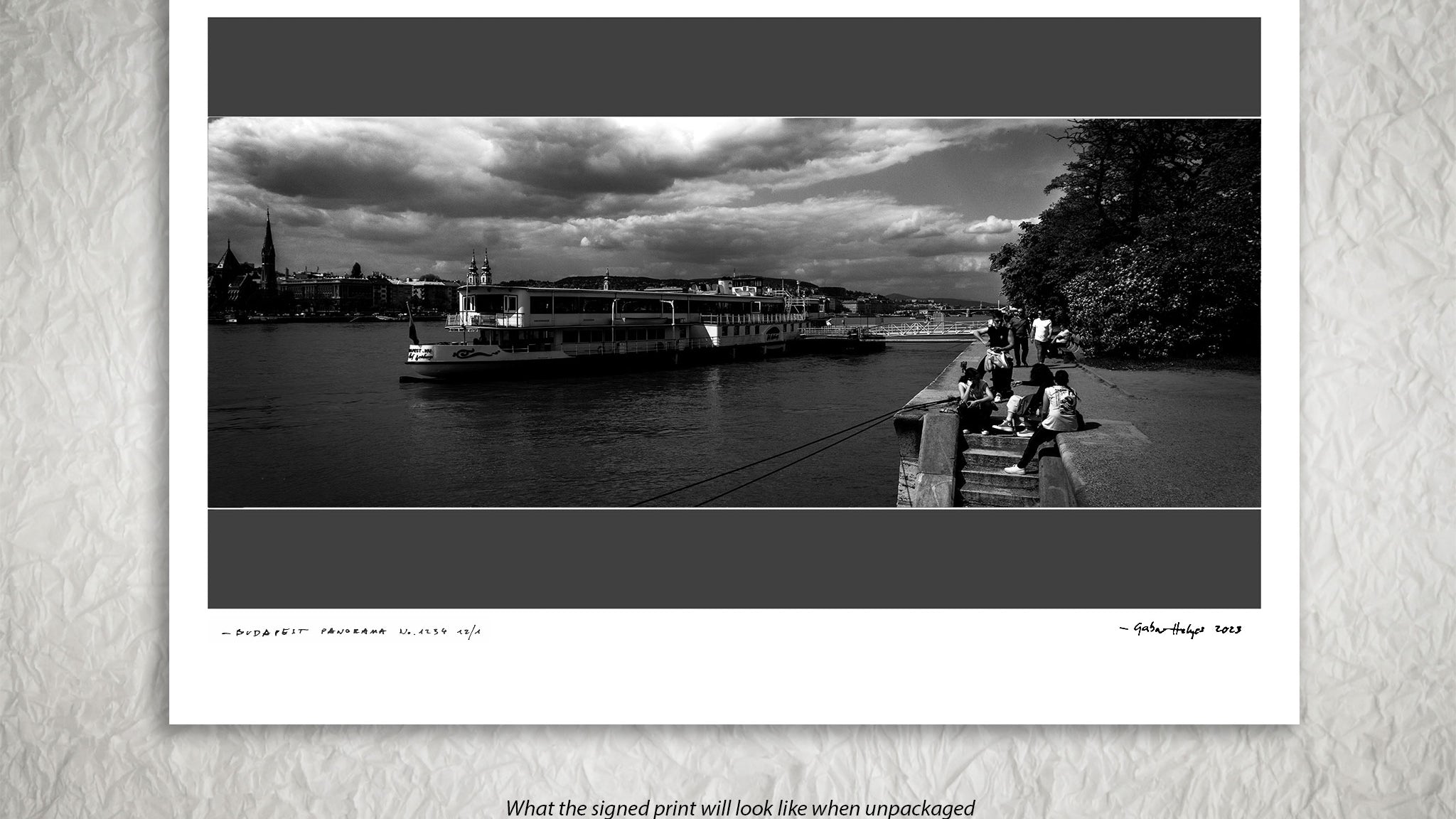 "AKADÉMIA SHIP"   BUDAPEST PANORAMA No.2792BW